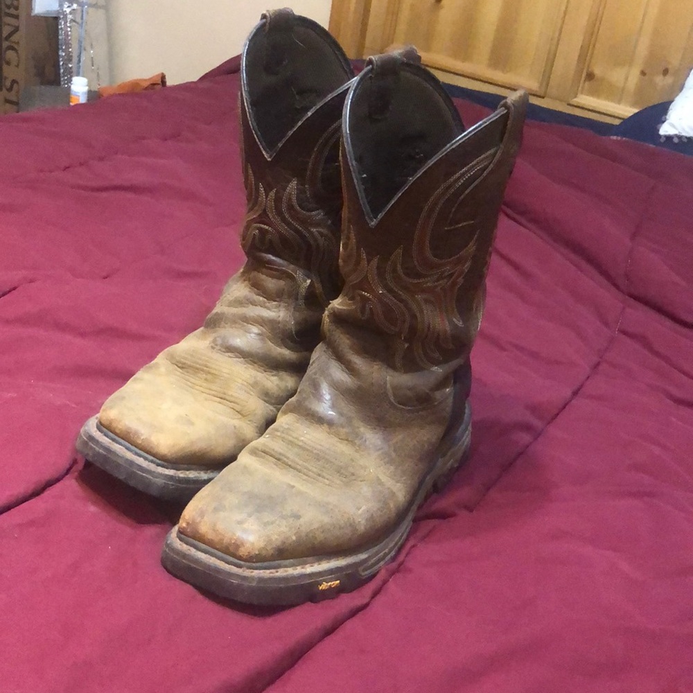 Justin work boots